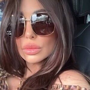 Celine CL40284U 30A Square Sunglasses–Endura Gold/Smoke